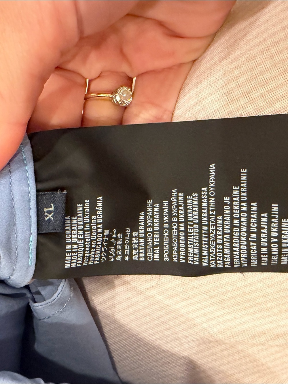 Prada Light Blue Hooded Windbreaker with Black Zipper Pull - Picture 5 of 7